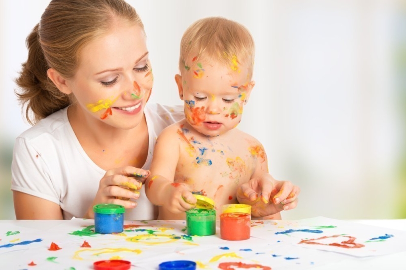 Раннее развитие ребенка: прививаем любовь к творчеству